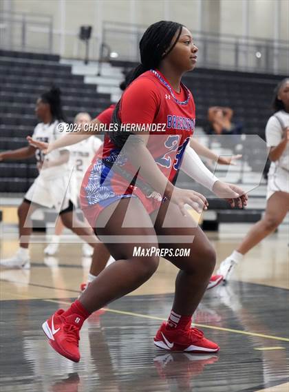 Thumbnail 3 in Cy-Fair vs. Brazosport (Lady Tiger Booster Hoops Round Robin) photogallery.