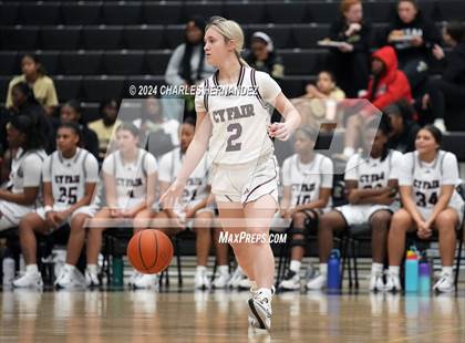 Thumbnail 3 in Cy-Fair vs. Brazosport (Lady Tiger Booster Hoops Round Robin) photogallery.