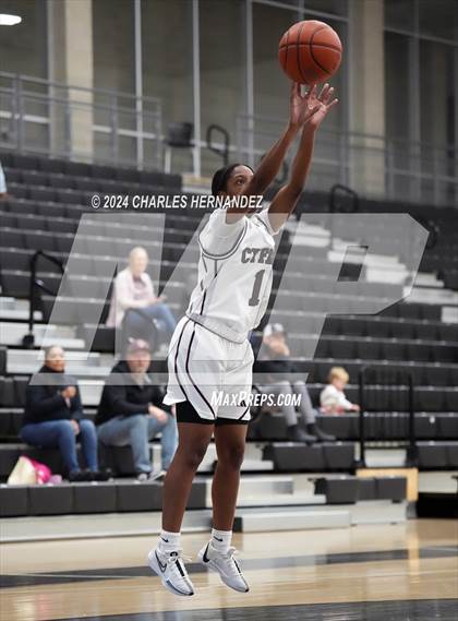 Thumbnail 2 in Cy-Fair vs. Brazosport (Lady Tiger Booster Hoops Round Robin) photogallery.