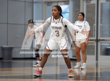 Thumbnail 3 in Cy-Fair vs. Brazosport (Lady Tiger Booster Hoops Round Robin) photogallery.
