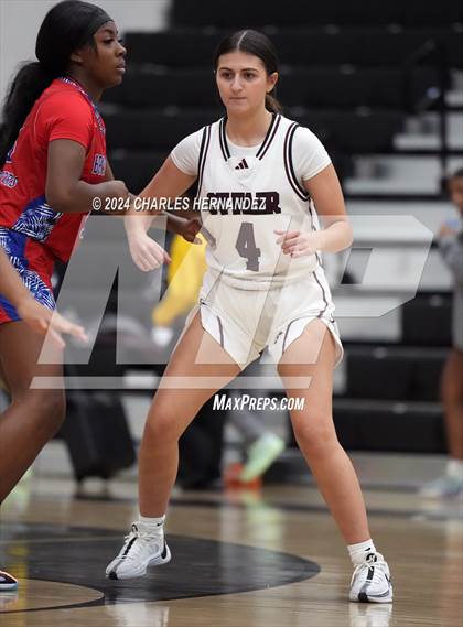Thumbnail 2 in Cy-Fair vs. Brazosport (Lady Tiger Booster Hoops Round Robin) photogallery.