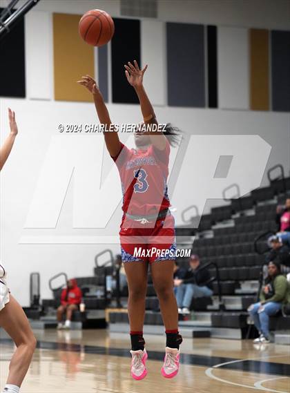 Thumbnail 3 in Cy-Fair vs. Brazosport (Lady Tiger Booster Hoops Round Robin) photogallery.