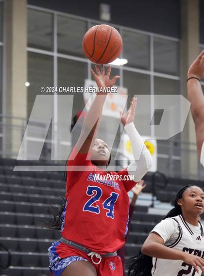 Thumbnail 1 in Cy-Fair vs. Brazosport (Lady Tiger Booster Hoops Round Robin) photogallery.