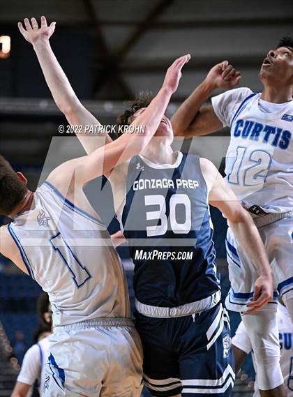 Thumbnail 2 in Curtis vs. Gonzaga Prep (WIAA 4A Round 2 State Playoff)  photogallery.