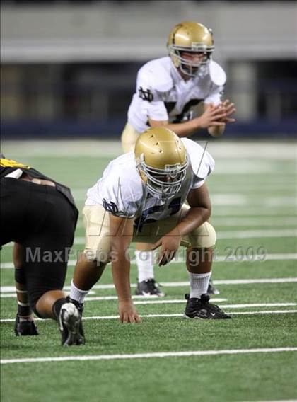 Thumbnail 3 in Klein Oak vs. Notre Dame (Kirk Herbstreit Varsity Football Series) photogallery.