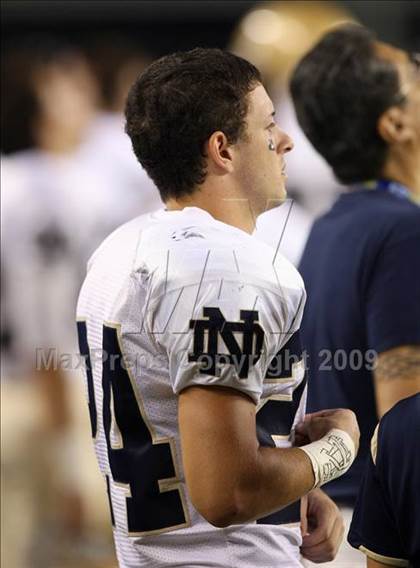 Thumbnail 3 in Klein Oak vs. Notre Dame (Kirk Herbstreit Varsity Football Series) photogallery.