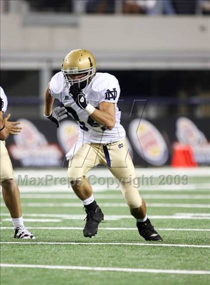 Thumbnail 3 in Klein Oak vs. Notre Dame (Kirk Herbstreit Varsity Football Series) photogallery.