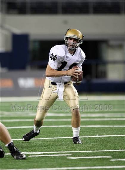 Thumbnail 1 in Klein Oak vs. Notre Dame (Kirk Herbstreit Varsity Football Series) photogallery.