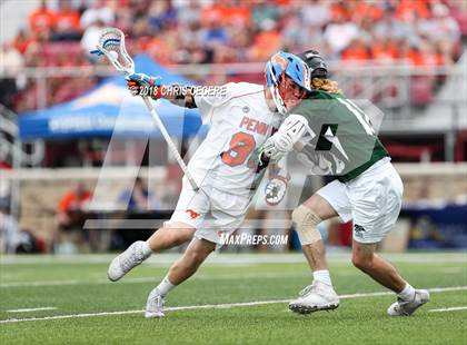 Thumbnail 2 in Pleasantville vs. Penn Yan Academy (NYSPHSAA Class D Final) photogallery.