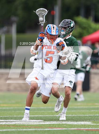 Thumbnail 2 in Pleasantville vs. Penn Yan Academy (NYSPHSAA Class D Final) photogallery.