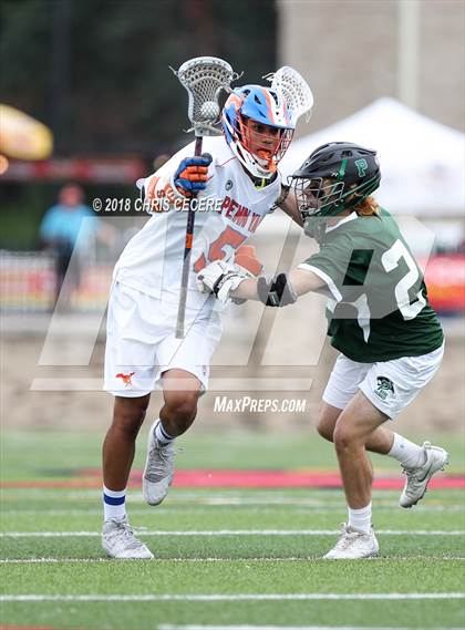 Thumbnail 2 in Pleasantville vs. Penn Yan Academy (NYSPHSAA Class D Final) photogallery.