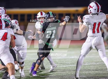 Thumbnail 3 in Paradise vs. Jim Ned (UIL Football 3A D1 Regional) photogallery.