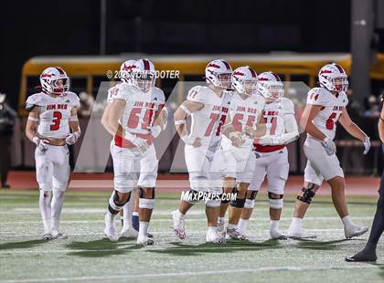 Thumbnail 1 in Paradise vs. Jim Ned (UIL Football 3A D1 Regional) photogallery.