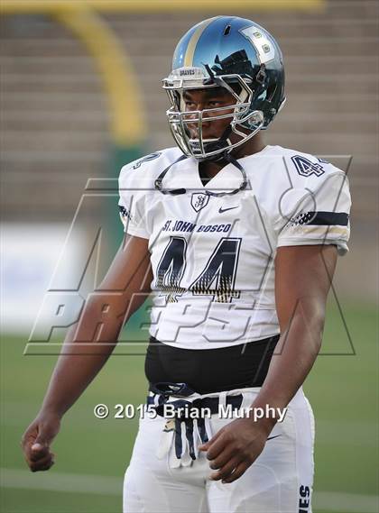 Thumbnail 2 in Central Catholic vs. St. John Bosco photogallery.