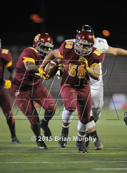 Thumbnail 2 in Central Catholic vs. St. John Bosco photogallery.