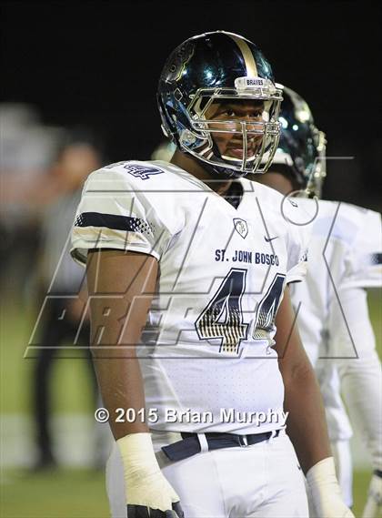 Thumbnail 2 in Central Catholic vs. St. John Bosco photogallery.