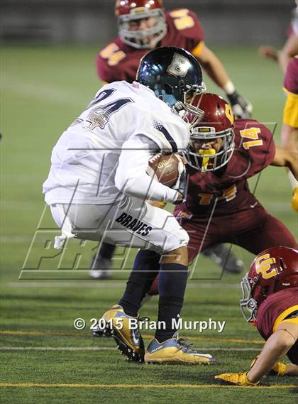 Thumbnail 3 in Central Catholic vs. St. John Bosco photogallery.