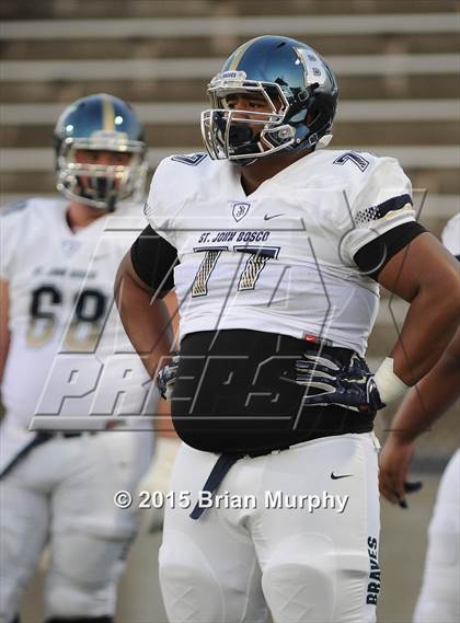 Thumbnail 1 in Central Catholic vs. St. John Bosco photogallery.