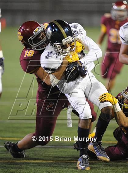 Thumbnail 2 in Central Catholic vs. St. John Bosco photogallery.
