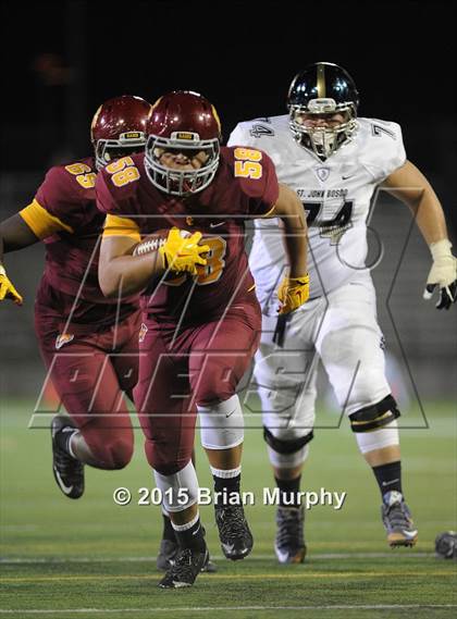 Thumbnail 1 in Central Catholic vs. St. John Bosco photogallery.