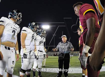 Thumbnail 2 in Central Catholic vs. St. John Bosco photogallery.