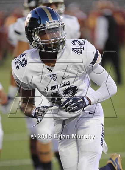 Thumbnail 3 in Central Catholic vs. St. John Bosco photogallery.