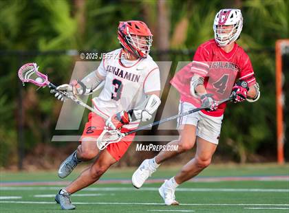 Thumbnail 3 in Lake Highland Prep @ Benjamin (FHSAA 1A Regional Semifinal) photogallery.