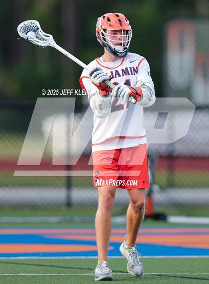 Thumbnail 2 in Lake Highland Prep @ Benjamin (FHSAA 1A Regional Semifinal) photogallery.