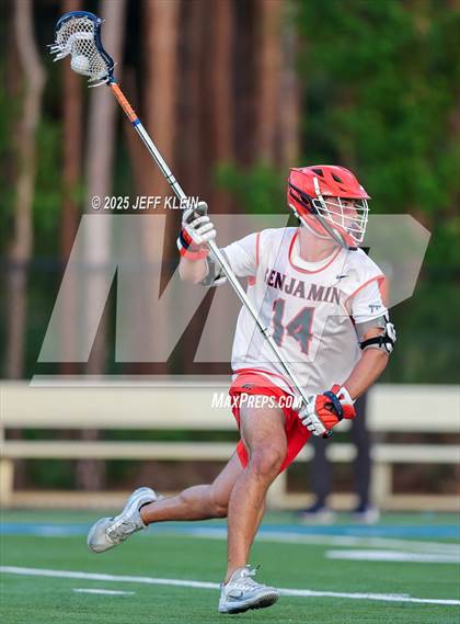 Thumbnail 2 in Lake Highland Prep @ Benjamin (FHSAA 1A Regional Semifinal) photogallery.