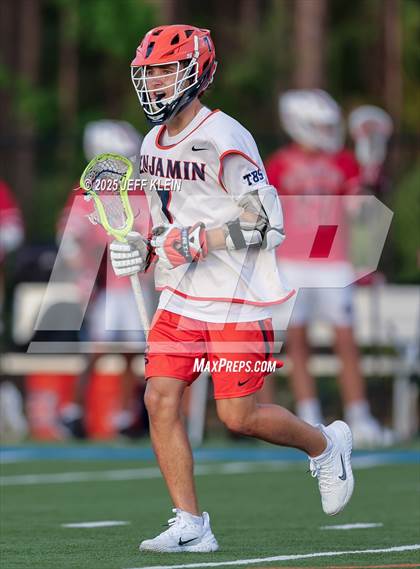 Thumbnail 2 in Lake Highland Prep @ Benjamin (FHSAA 1A Regional Semifinal) photogallery.