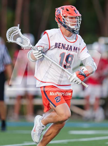 Thumbnail 3 in Lake Highland Prep @ Benjamin (FHSAA 1A Regional Semifinal) photogallery.