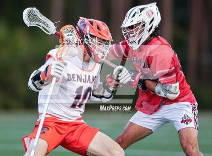 Thumbnail 2 in Lake Highland Prep @ Benjamin (FHSAA 1A Regional Semifinal) photogallery.