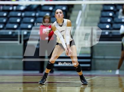 Thumbnail 2 in Goliad vs. Bushland (UIL 3A Volleyball Division I Final) photogallery.