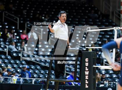Thumbnail 2 in Goliad vs. Bushland (UIL 3A Volleyball Division I Final) photogallery.