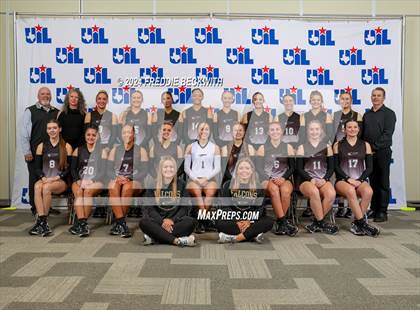 Thumbnail 2 in Goliad vs. Bushland (UIL 3A Volleyball Division I Final) photogallery.