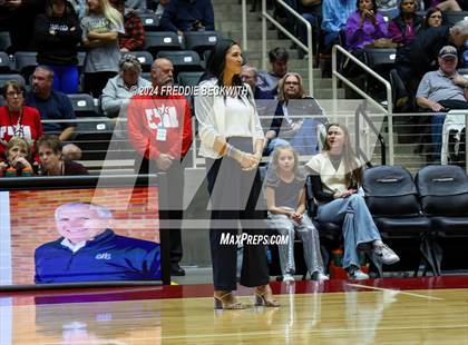 Thumbnail 1 in Goliad vs. Bushland (UIL 3A Volleyball Division I Final) photogallery.