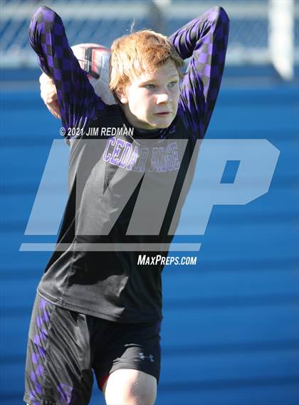 Thumbnail 1 in Cedar Ridge vs Bowie (Georgetown Governor's Cup) photogallery.