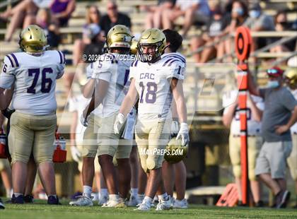 Thumbnail 3 in Central Arkansas Christian vs Perryville photogallery.