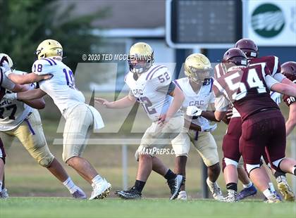 Thumbnail 2 in Central Arkansas Christian vs Perryville photogallery.