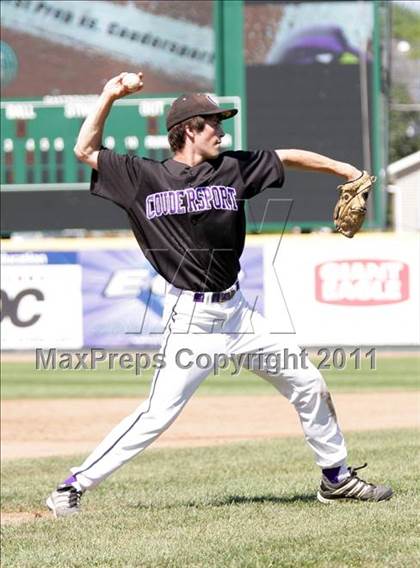 Thumbnail 3 in Mercyhurst Prep vs. Coudersport (PIAA Class A Playoffs) photogallery.