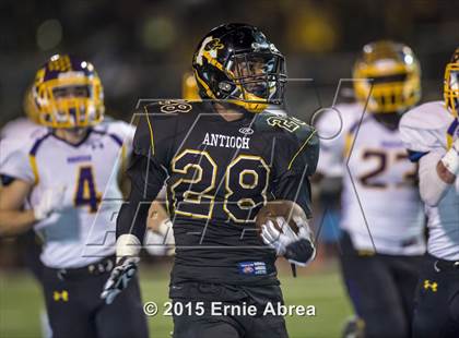 Thumbnail 1 in Antioch vs. Amador Valley (CIF NCS D1 Playoffs) photogallery.