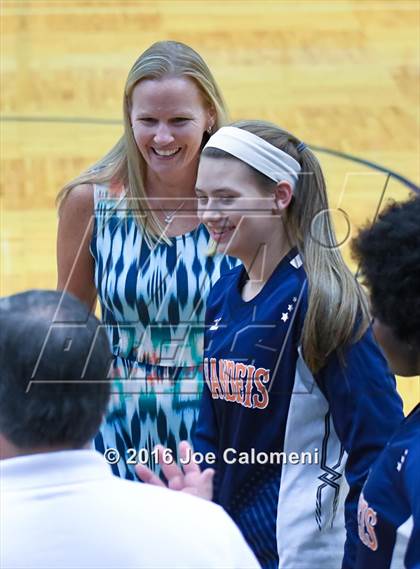 Thumbnail 2 in MacArthur [Douglas] vs Brandeis (Paul Taylor Gym) photogallery.