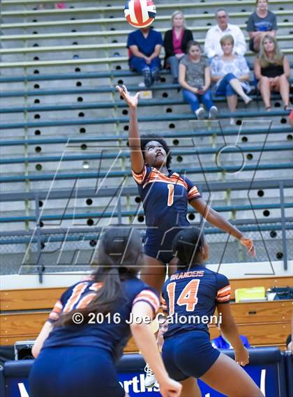 Thumbnail 2 in MacArthur [Douglas] vs Brandeis (Paul Taylor Gym) photogallery.