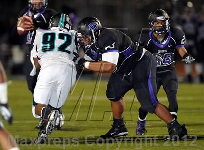 Thumbnail 2 in Rancho Cucamonga vs. Santiago (CIF SS Playoffs) photogallery.