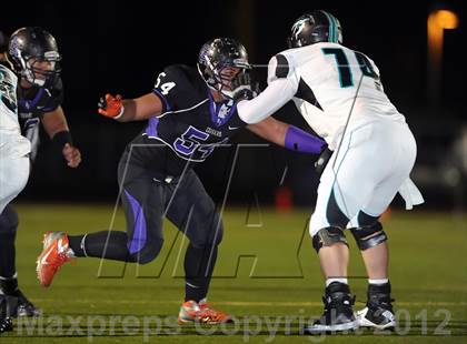 Thumbnail 2 in Rancho Cucamonga vs. Santiago (CIF SS Playoffs) photogallery.