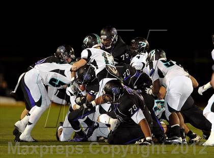 Thumbnail 2 in Rancho Cucamonga vs. Santiago (CIF SS Playoffs) photogallery.