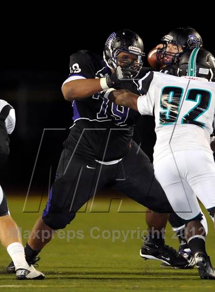 Thumbnail 3 in Rancho Cucamonga vs. Santiago (CIF SS Playoffs) photogallery.