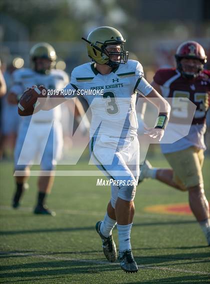 Thumbnail 2 in JSerra Catholic vs. St. Joseph Regional (Honor Bowl) photogallery.