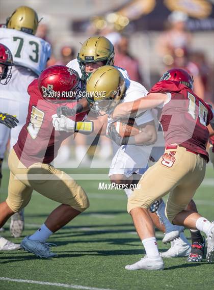 Thumbnail 1 in JSerra Catholic vs. St. Joseph Regional (Honor Bowl) photogallery.