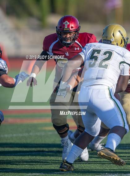 Thumbnail 3 in JSerra Catholic vs. St. Joseph Regional (Honor Bowl) photogallery.